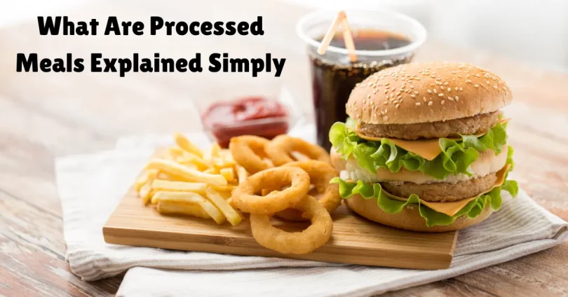 what are processed meals explained simply