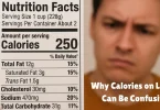 why calories on labels can be confusing